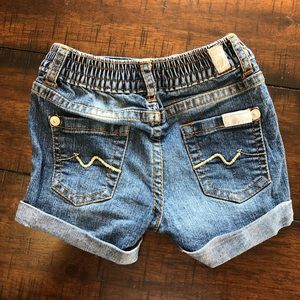 7 For All Mankind Toddler Jean Shorts